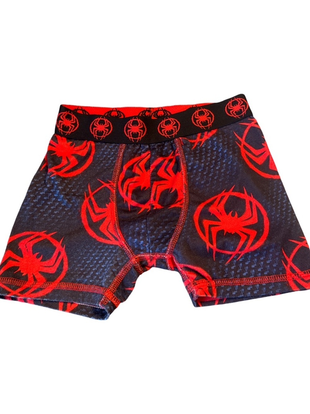 Spiderman Boys' Red and Black Spider-Verse Boxer Briefs - 2-Pack - Picture 2 of 5